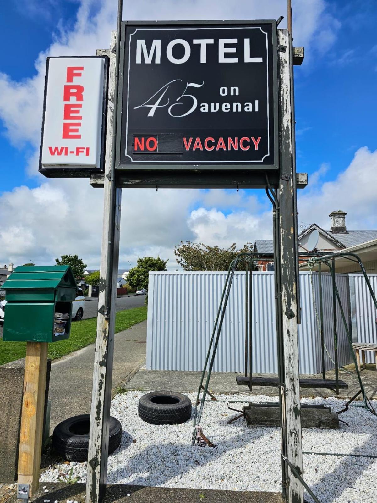 45 On Avenal Motel Invercargill Zewnętrze zdjęcie